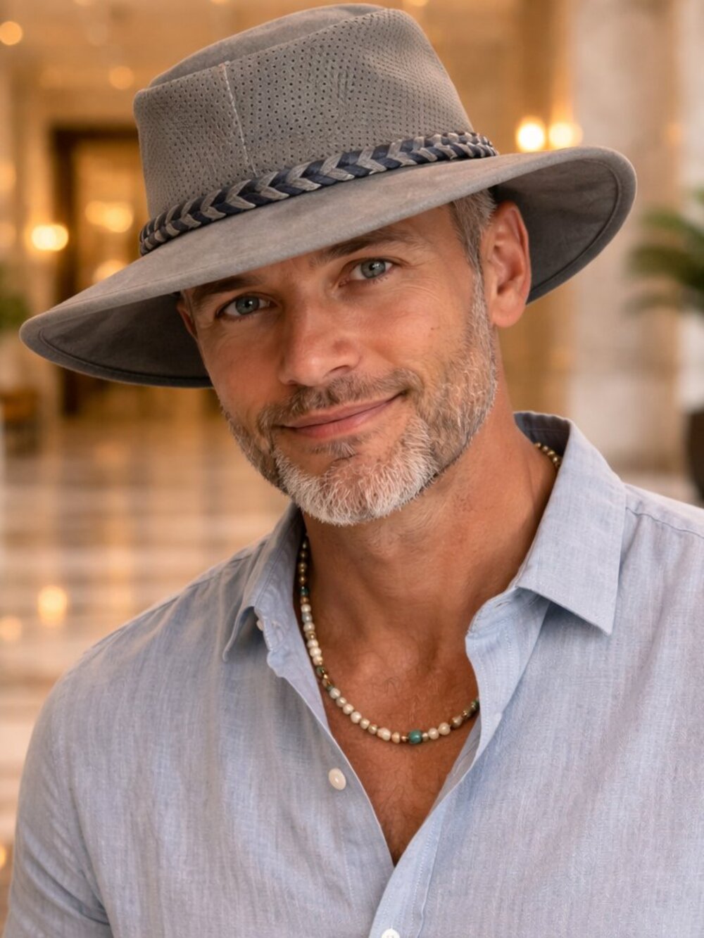 Minnetonka Leather Hat – The Hold Up Hat | Western Style Wide Brim Unisex